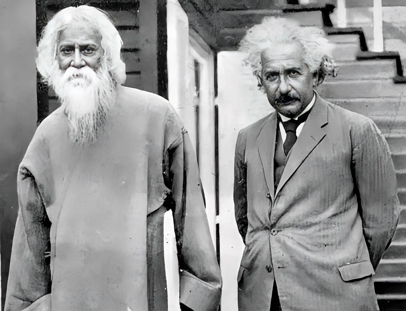 July 1930 rabindranath tagore and albert einstein